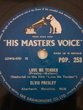 Elvis Presley 78rpm LOVE ME