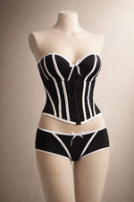 Luxury Strapless Basque Corset