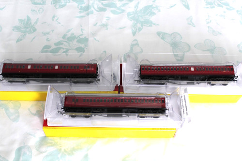 Hornby ex lswr coaches - 3, oo