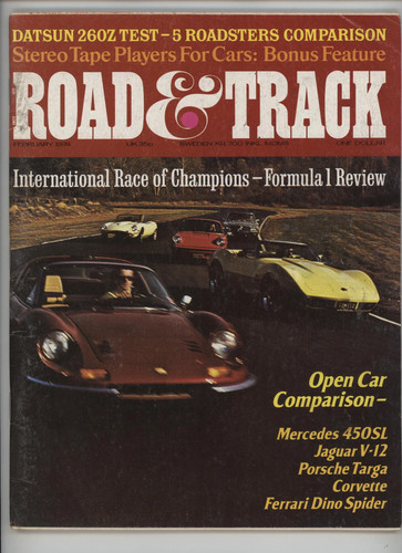 Road track february - road,