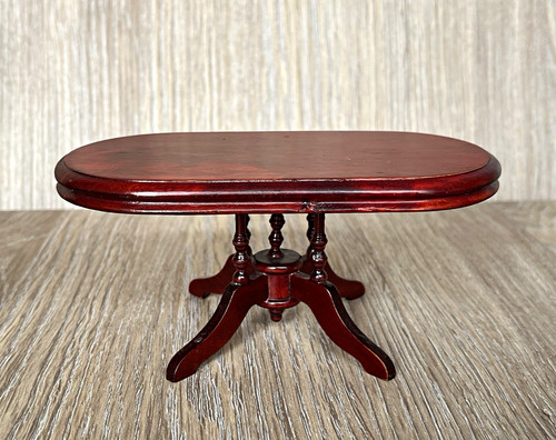 Dolls house miniature oval - dolls,