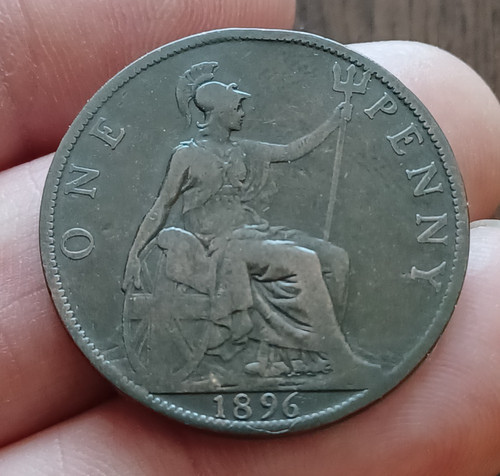 1896 queen victoria old head - 1896,