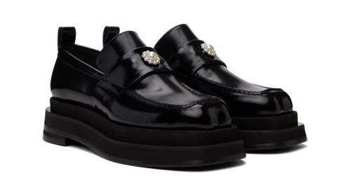 Simone rocha black heart toe - rocha,