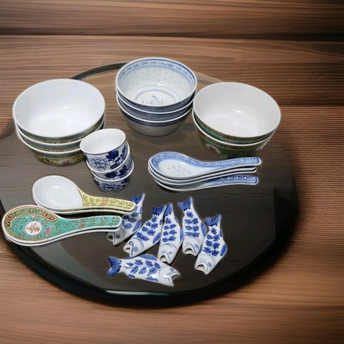 Chinese oriental bulk lot - lot, soup
