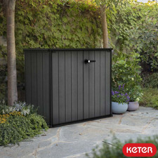 Keter Cortina Bella 4Ft 6" X 2Ft 4" 1,000 Litre Vertical Storage Shed