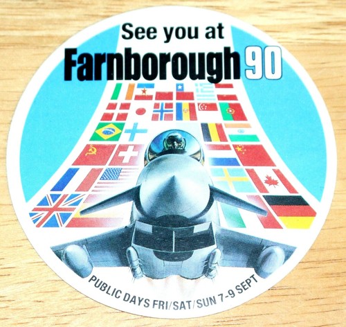 1990 farnborough air show - air, (uk)
