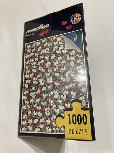 Mordillo jigsaw with love - love, by