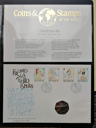 First day cover isle - day, of