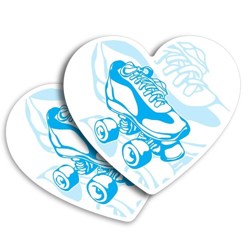 Heart shape vinyl stickers - heart,
