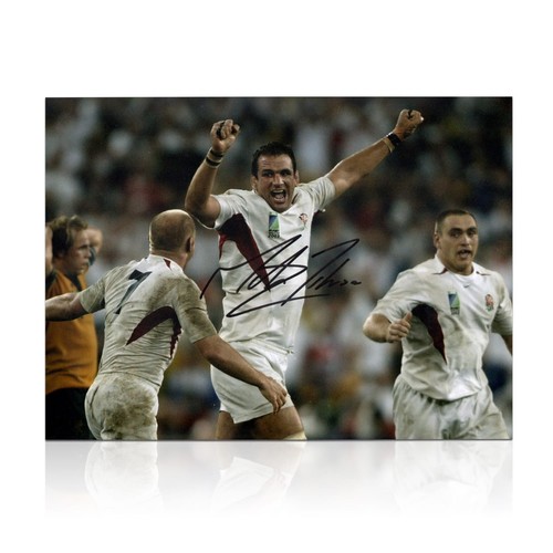 Martin johnson signed england - johnson,