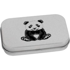 'Panda Bear Cub Sitting' Metal