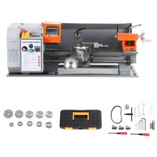 Metal Lathe Machine Precision Bench Power Metal Lathe Automatic Feed
