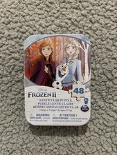 Disneys Frozen 48 Piece Jigsaw Puzzle In A Tin