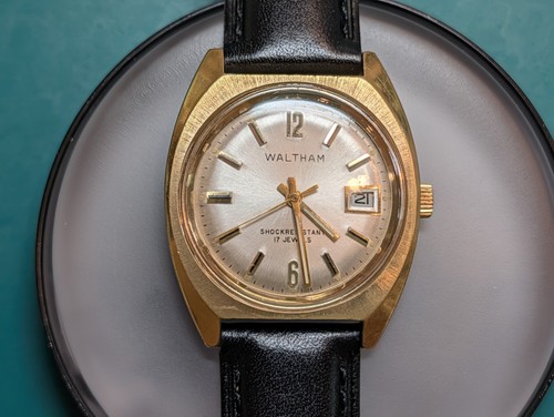 Vintage waltham 17j manual - waltham,