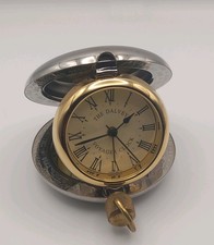 Dalvey Voyager Pocket Watch Style Travel alarm Clock 