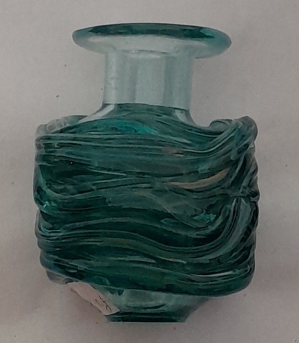 Vintage small glassware vase - vintage,