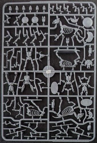 28mm skeleton cavalry single - 28mm,