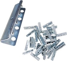 50 * 13Mm Webbings Clips Metal Ends for Chair Webbing Upholstery Repair for Sofa