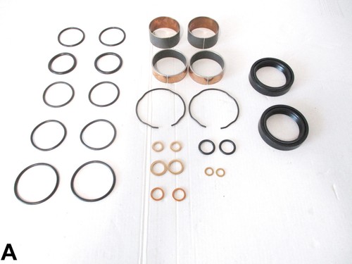 Fork repair kit seals - +,
