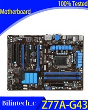 FOR   Z77A-G43 Motherboard 1155-Pin Supports I7 2600 3770K DDR3 32GB #A6-10