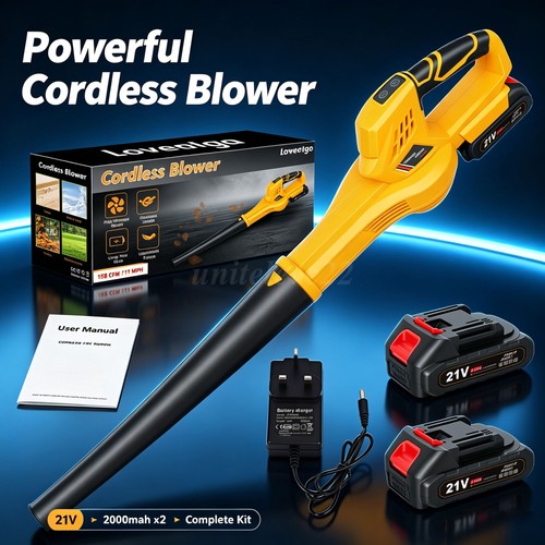Cordless air leaf blower - air,