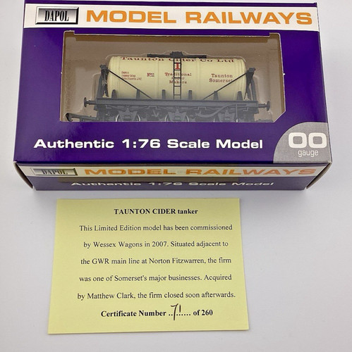 Dapol gauge wagon taunton - 00,