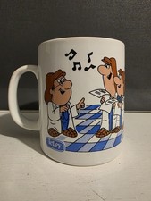 Vintage Musical Tetley Tea Mug 11x7.5x9cms Plays A Folk Tune When Tipped Or Warm