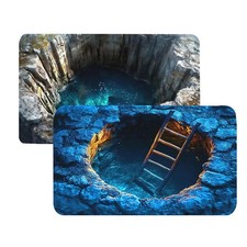 Optical Illusion Rug Non-slip