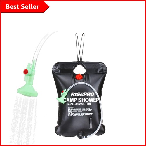 Gallon solar shower - gallon, bag