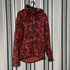 Red camo Nike tech fleece Old Season Rare Hoodie Draw Strings