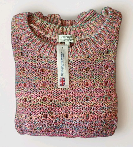 Papaya weekend rainbow jumper - papaya,