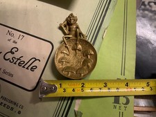 Lucky Dartmouth Pixie Vintage Brass Tea Caddy Spoon 1920s/1930s