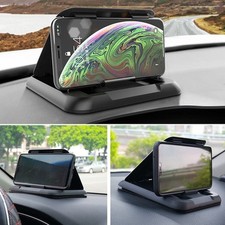 Universal Car Phone Holder Dash Stand Cradle Mobile Mounts GPS Non-slip Mat Base