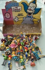 Simpsons Collectible Figures Set Of 24 With Original CDU