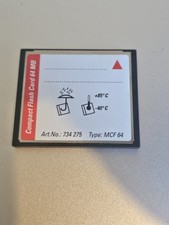 Leica MCF64 64MB Flash Card for GPS/TPS1200 Industrial Grade Memory