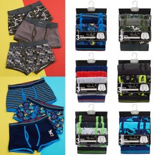 Kids Boys 3 Pairs Underwear