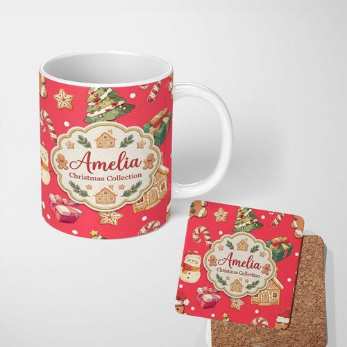 11oz tea coffee mug christmas - 11oz,