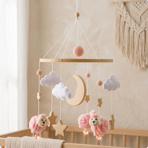 Nursery mobile with - nursery,