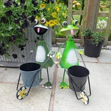 Frog Garden Ornament Planter