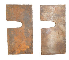 TRIUMPH TR2 TR3 TR3A TR3B ORIGINAL PAIR OF ENGINE MOUNTING SHIMS