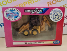 Britains Farm Model 09453 JCB 1 CX Skid Steer 1:32 Scale Model Boxed, Box Untidy