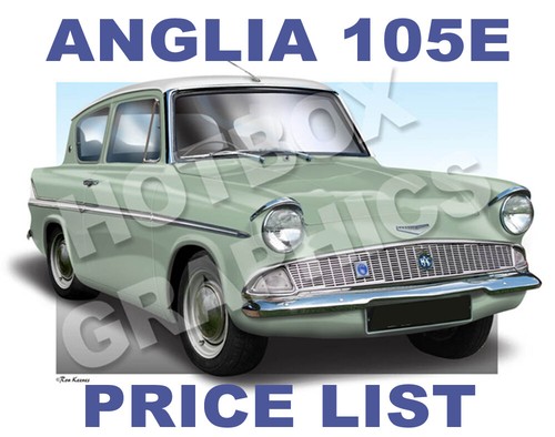 Ford anglia 105e - 105e, parts