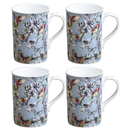 Set duckegg floral - set,