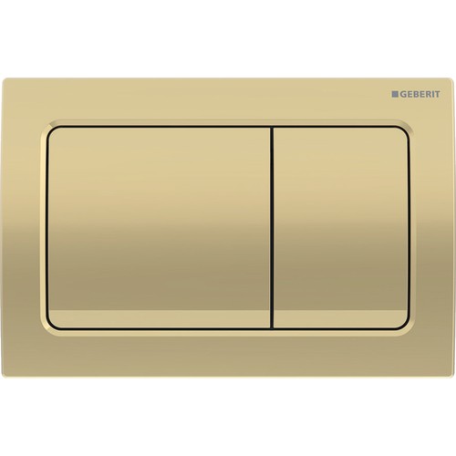 Geberit alpha01 square brass - alpha01,