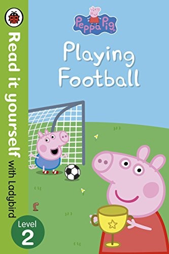 Peppa pig playing football - peppa, pig: