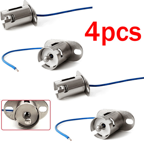 Metal ba15s socket holder - metal,