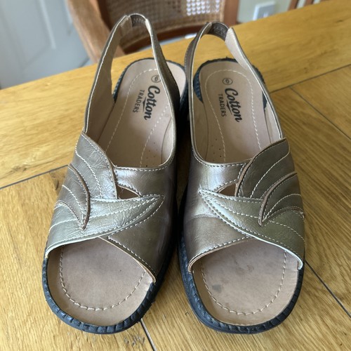 Cotton traders ladies sandals - cotton,
