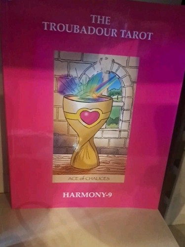 Tarot book troubadour readings - book,