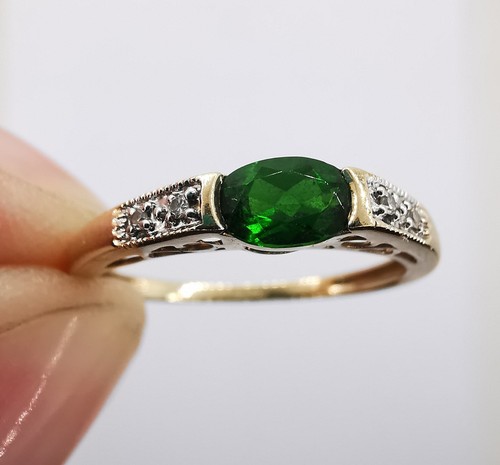 9ct gold chrome - gold, and