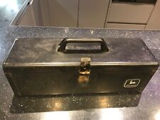 Vintage John Deere Tractor Tool Box NOS, with NOS Bracket 